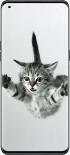 Силіконовий чехол Літаюче кошеня для Oppo Find X5 Pro - 2322u-2603 изображение 