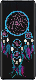 Силиконовый чехол Ловец снов для Oppo Find X5 Pro - 4070u-2603 изображение 