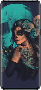 Силиконовый чехол Fantasy girl для Oppo Find X5 Pro - 4133u-2603 изображение 