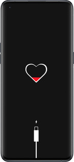 Силиконовый чехол Подзарядка сердца для Oppo Find X5 Pro - 4274u-2603 изображение 