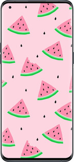 Силіконовий чехол Рожевий кавун для Oppo Find X5 Pro - 4314u-2603 изображение 