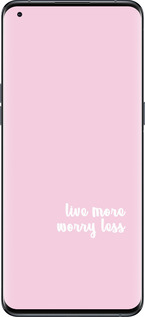 Силиконовый чехол Живи больше для Oppo Find X5 Pro - 4347u-2603 изображение 