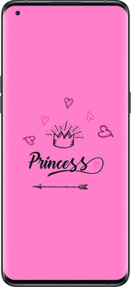 Силиконовый чехол Princess для Oppo Find X5 Pro - 4361u-2603 изображение 