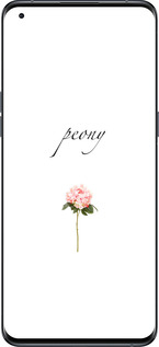 Силіконовий чехол Півонія для Oppo Find X5 Pro - 4366u-2603 изображение 