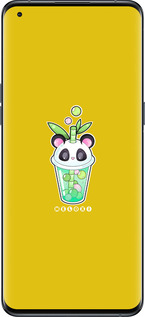 Силиконовый чехол Панда 1 для Oppo Find X5 Pro - 4558u-2603 изображение 