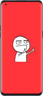 Силиконовый чехол Мем для Oppo Find X5 Pro - 4578u-2603 изображение 