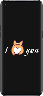 Силиконовый чехол Люблю для Oppo Find X5 Pro - 4586u-2603 изображение 