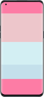 Силиконовый чехол Полосы1 для Oppo Find X5 Pro - 4589u-2603 изображение 