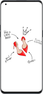 Силиконовый чехол Женщина для Oppo Find X5 Pro - 4599u-2603 изображение 