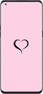 Силиконовый чехол Сердце 1 для Oppo Find X5 Pro - 4730u-2603 изображение 