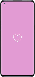 Силіконовий чехол Серце 2 для Oppo Find X5 Pro - 4863u-2603 изображение 