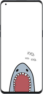 Силиконовый чехол Акула для Oppo Find X5 Pro - 4870u-2603 изображение 