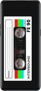 Силиконовый чехол Кассета с90 для Oppo Find X5 Pro - 4894u-2603 изображение 