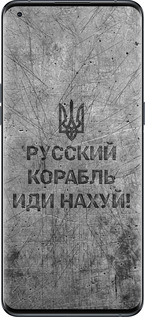 Силиконовый чехол Русский военный корабль иди на v4 для Oppo Find X5 Pro - 5223u-2603 изображение 