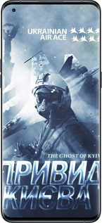 Силиконовый чехол Призрак Киева v2 для Oppo Find X5 Pro - 5229u-2603 изображение 