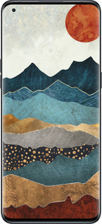 Силіконовий чехол Захід гори для Oppo Find X5 Pro - 5434u-2603 изображение 