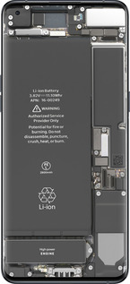 Силиконовый чехол Детали смартфона для Oppo Find X5 Pro - 5487u-2603 изображение 