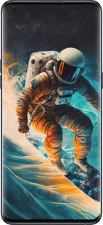 Силиконовый чехол Сноубордист для Oppo Find X5 Pro - 5604u-2603 изображение 