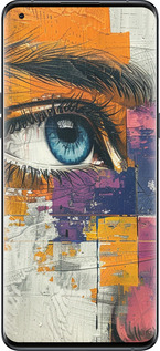 Силиконовый чехол Цветная фреска для Oppo Find X5 Pro - 6032u-2603 изображение 