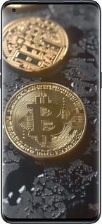 Силиконовый чехол Вулканический Bitcoin для Oppo Find X5 Pro - 6092u-2603 изображение 