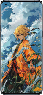 Силиконовый чехол Zenitsu Agatsuma для Oppo Find X5 Pro - 6117u-2603 изображение 