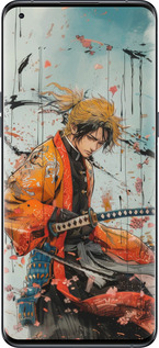 Силиконовый чехол Agatsuma Zenitsu: Убийца демонов для Oppo Find X5 Pro - 6118u-2603 изображение 