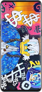 Силиконовый чехол Скрудж 2 для Oppo Find X5 Pro - 6285u-2603 изображение 