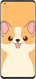 Силиконовый чехол Милый пес для Oppo Find X5 Pro - 6296u-2603 изображение 