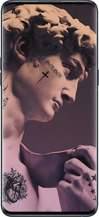 Силиконовый чехол Давид для Oppo Find X5 Pro - 6302u-2603 изображение 