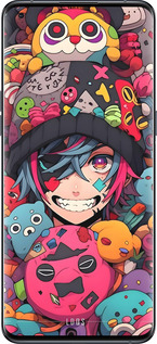 Силіконовий чехол Аніме хлопець для Oppo Find X5 Pro - 6317u-2603 изображение 
