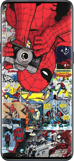 Силиконовый чехол Человек паук 2 для Oppo Find X5 Pro - 6333u-2603 изображение 