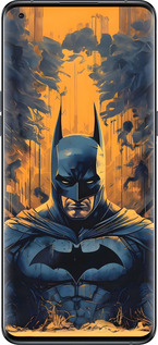 Силиконовый чехол Бэтмен для Oppo Find X5 Pro - 6335u-2603 изображение 