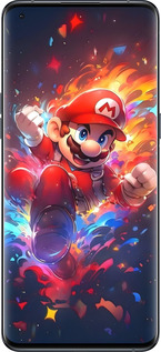 Силиконовый чехол Супер Марио для Oppo Find X5 Pro - 6342u-2603 изображение 