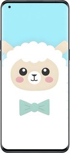 Силиконовый чехол Милый барашек для Oppo Find X5 Pro - 6355u-2603 изображение 