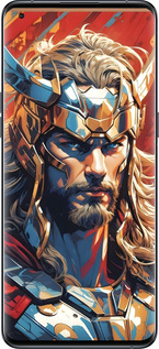 Силиконовый чехол Тор для Oppo Find X5 Pro - 6384u-2603 изображение 