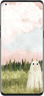 Силиконовый чехол Привидение для Oppo Find X5 Pro - 6401u-2603 изображение 