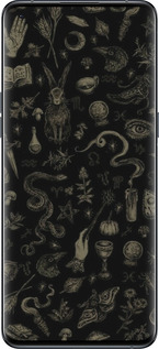 Силиконовый чехол Мистический коллаж с травами и магическими символами для Oppo Find X5 Pro - 6428u-2603 изображение 