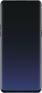 Силиконовый чехол Градиент в тёмно - синем стиле для Oppo Find X5 Pro - 6542u-2603 изображение 