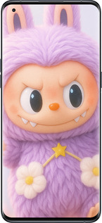 Силиконовый чехол Лабубу для Oppo Find X5 Pro - 6708u-2603 изображение 