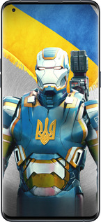 Силіконовий чехол Український кіборг  для Oppo Find X5 Pro - 980u-2603 изображение 
