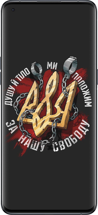 Силиконовый чехол Свобода для Oppo Find X5 Pro - 1157u-2603 изображение 