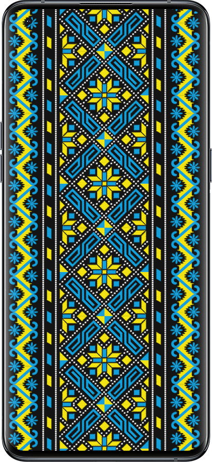 Силиконовый чехол Вышиванка 39 для Oppo Find X5 Pro - 1173u-2603 изображение 