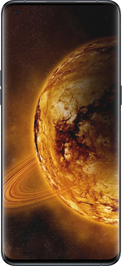 Силиконовый чехол Жёлтый Сатурн для Oppo Find X5 Pro - 170u-2603 изображение 