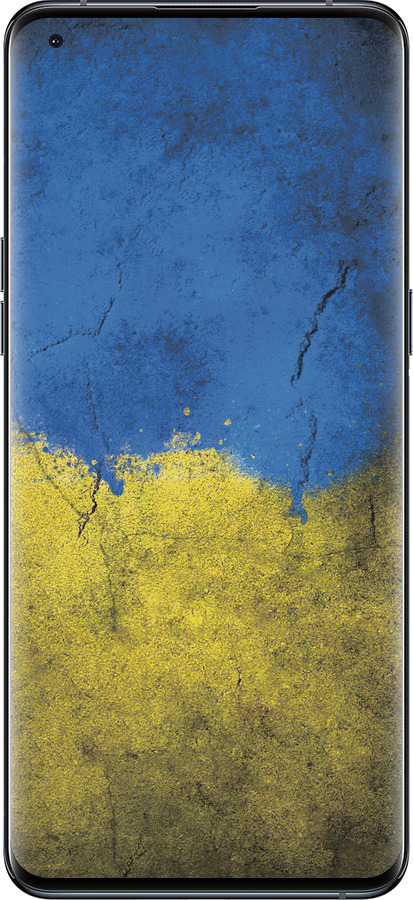 Силиконовый чехол Флаг Украины 2 для Oppo Find X5 Pro - 401u-2603 изображение 