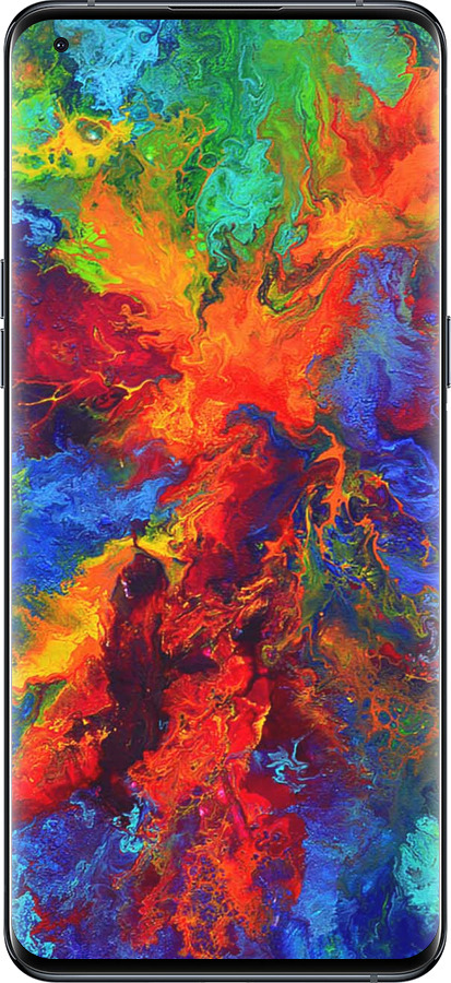 Силиконовый чехол Акварель на холсте для Oppo Find X5 Pro - 4150u-2603 изображение 