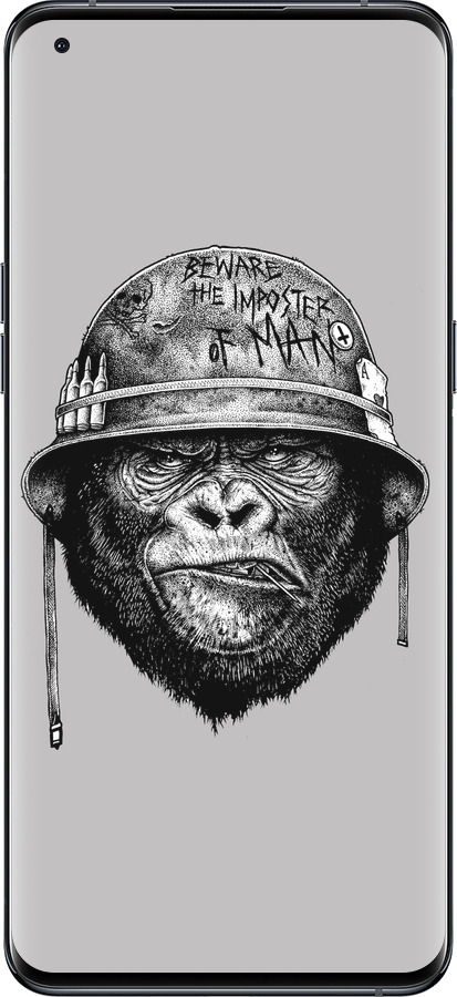 Силиконовый чехол military monkey для Oppo Find X5 Pro - 4177u-2603 изображение 