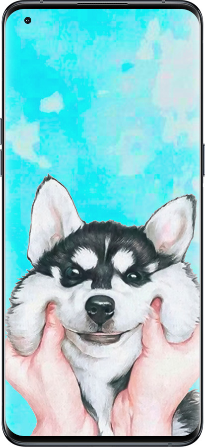 Силиконовый чехол Улыбнись для Oppo Find X5 Pro - 4276u-2603 изображение 