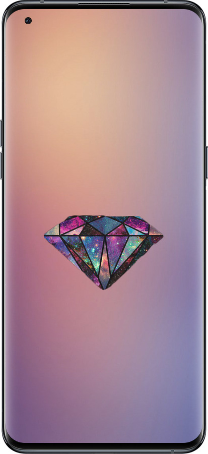 Силиконовый чехол Диамант для Oppo Find X5 Pro - 4352u-2603 изображение 