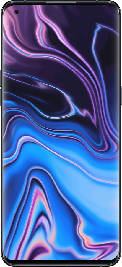 Силиконовый чехол Узор воды для Oppo Find X5 Pro - 4491u-2603 изображение 