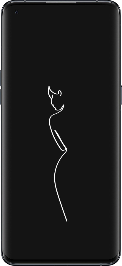 Силиконовый чехол Силуэт1 для Oppo Find X5 Pro - 4590u-2603 изображение 